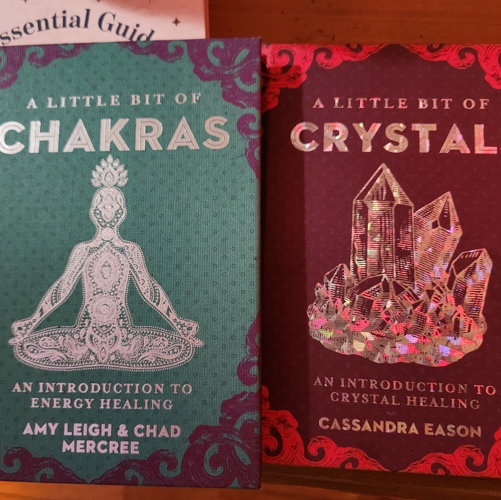Chakras and Crystals Healing Books/Wicca